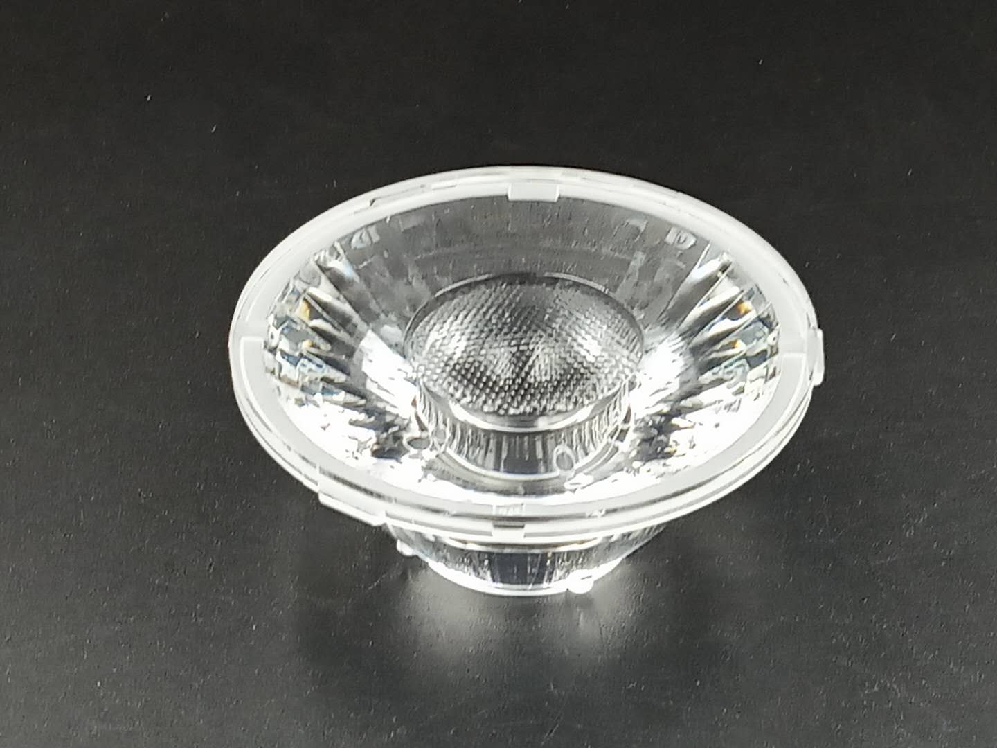 7532高光強透鏡24度(帶扣位不帶定位柱)/ LED燈光學(xué)透鏡定制款